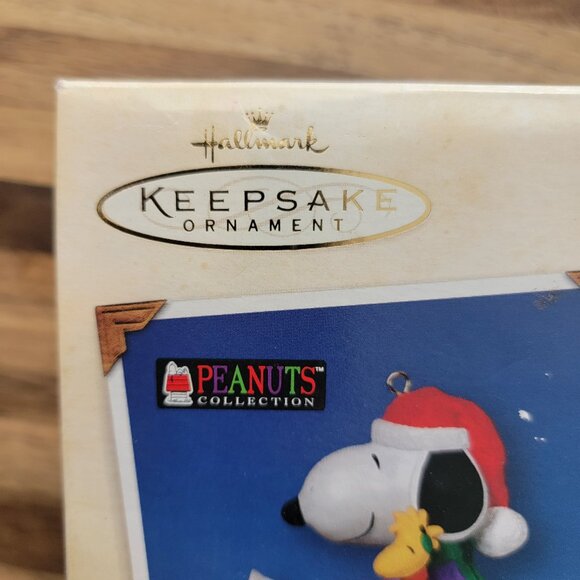 2002 Limited Edition Peanuts Snoopy Literary Ace Hallmark Keepsake Ornament - Picture 9 of 12